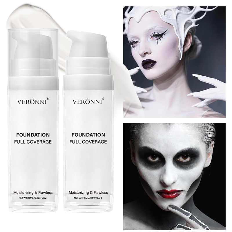 Correction Fluid White - كريم أساس سائل أبيض نقي لمكياج