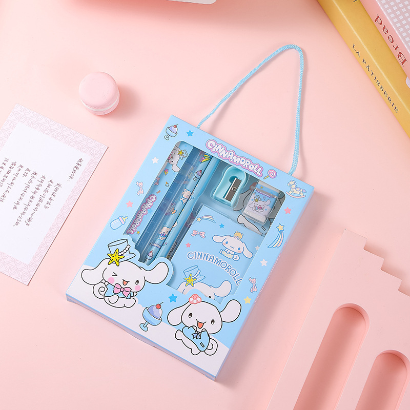 Ideal Stationery & Office Supply - مجموعة أدوات مكتبية هيلو كيتي كورومي،
