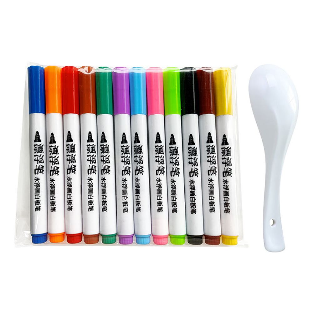 Whiteboard Marker Set - 4/8/12 ألوان السيراميك ملعقة المياه الرسم
