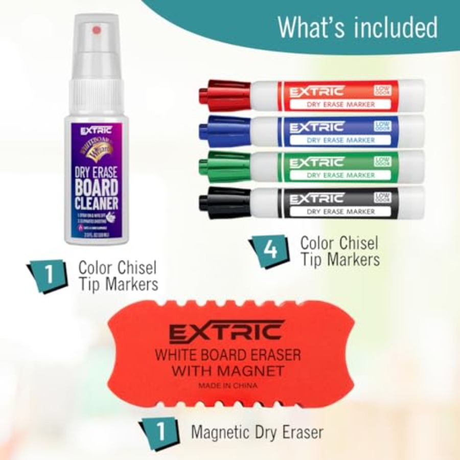 مجموعة أقلام سبورة بيضاء قابلة - مراجعة Whiteboard Marker Set وسعره