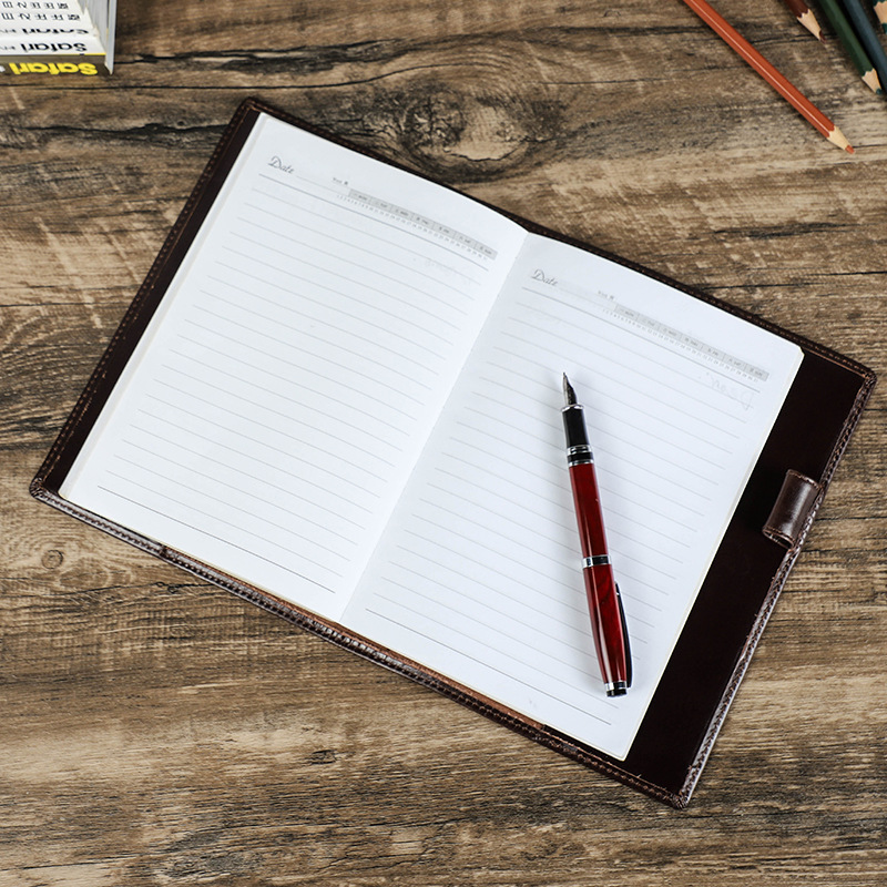 كمبيوتر محمول A5 من الجلد الطب - مراجعة Office Stationery Supply Business وسعره