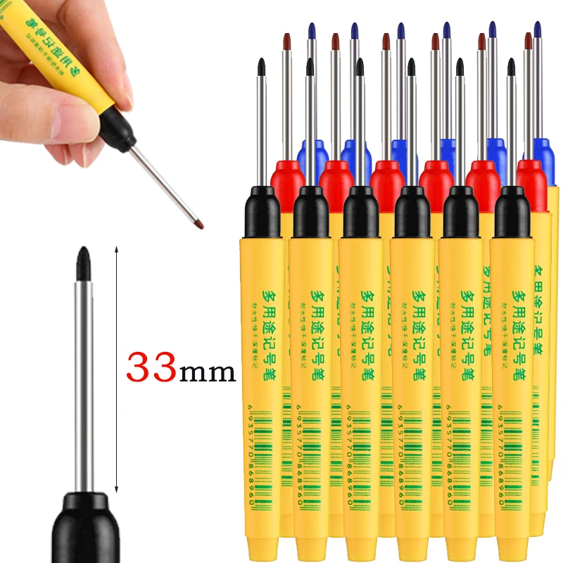 مجموعة من 6 أقلام تحديد طويلة  - مراجعة Whiteboard Marker Set وسعره