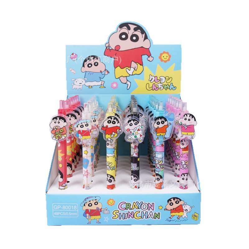 48pcs/box Crayon Shinchan Poin - مراجعة Is Stationery Office Supply وسعره