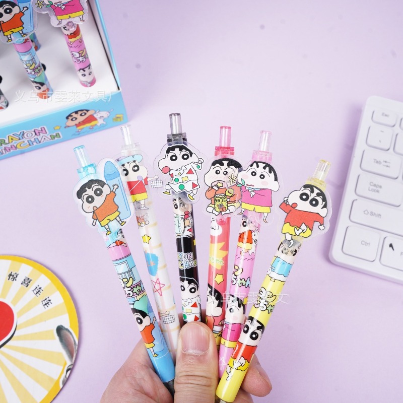 48pcs/box Crayon Shinchan Poin - مراجعة Is Stationery Office Supply وسعره