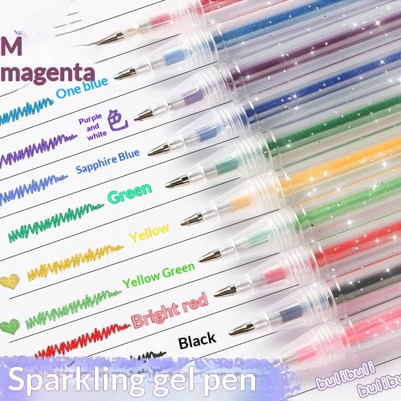 أقلام جل لامعة بـ 8/12/18 لونً - مراجعة Gel Ink Pen Set وسعره