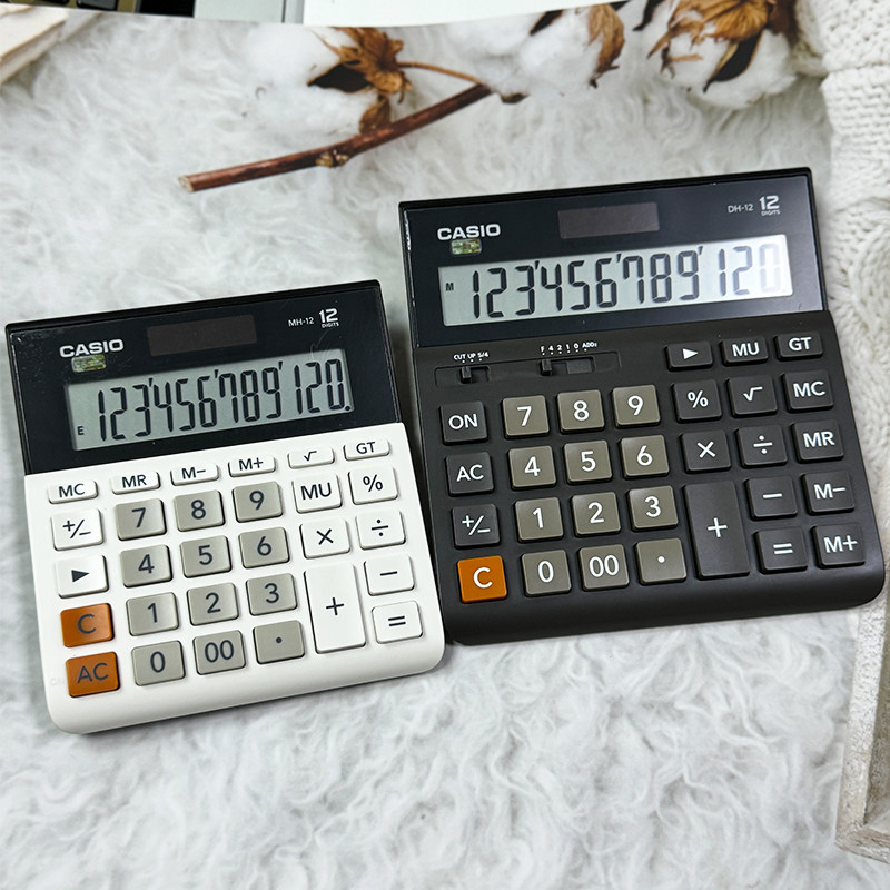 آلة حاسبة كاسيو MH-12 للأعمال  - مراجعة Office Stationery Supply Business وسعره