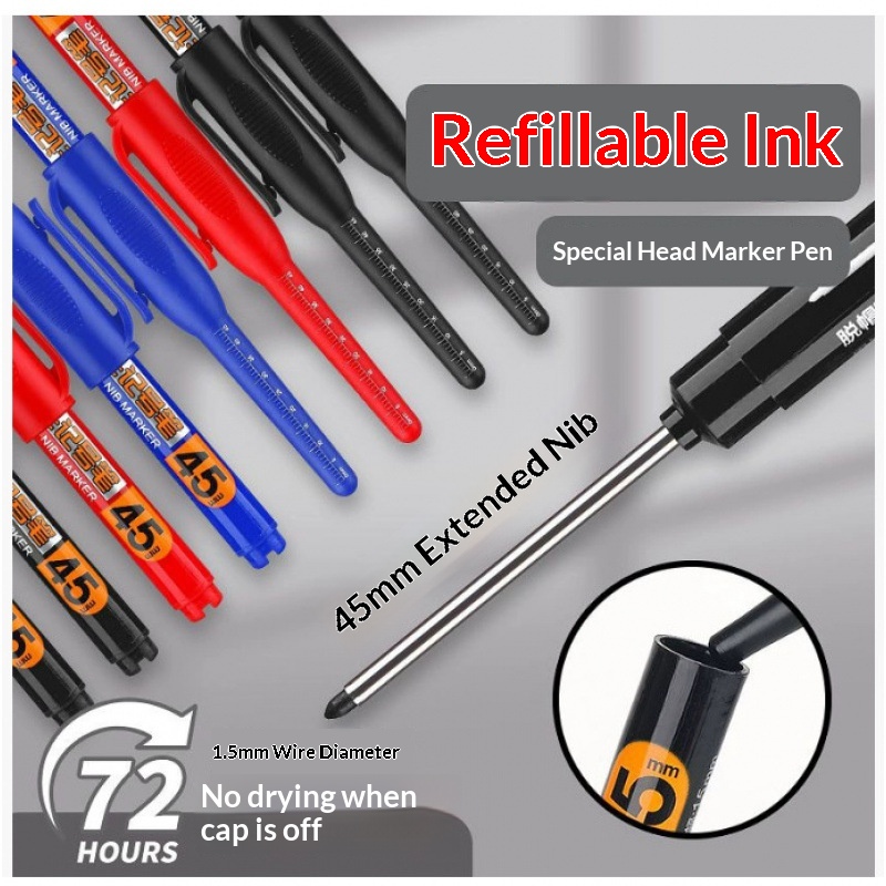 12/2 قطعة أقلام تحديد للثقوب ا - مراجعة Whiteboard Marker Set وسعره