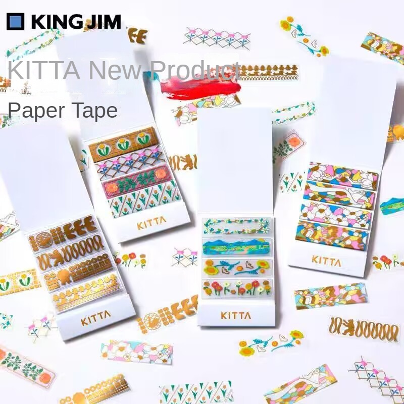 Kitta صغيرة لطيف اشي ورقة الشر - مراجعة Washi Tape Set وسعره