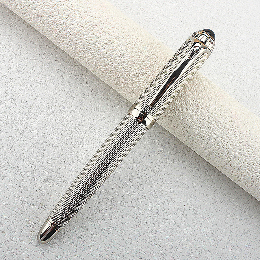 قلم حبر جاف معدني فاخر لوازم م - مراجعة Office Stationery Supply Business وسعره