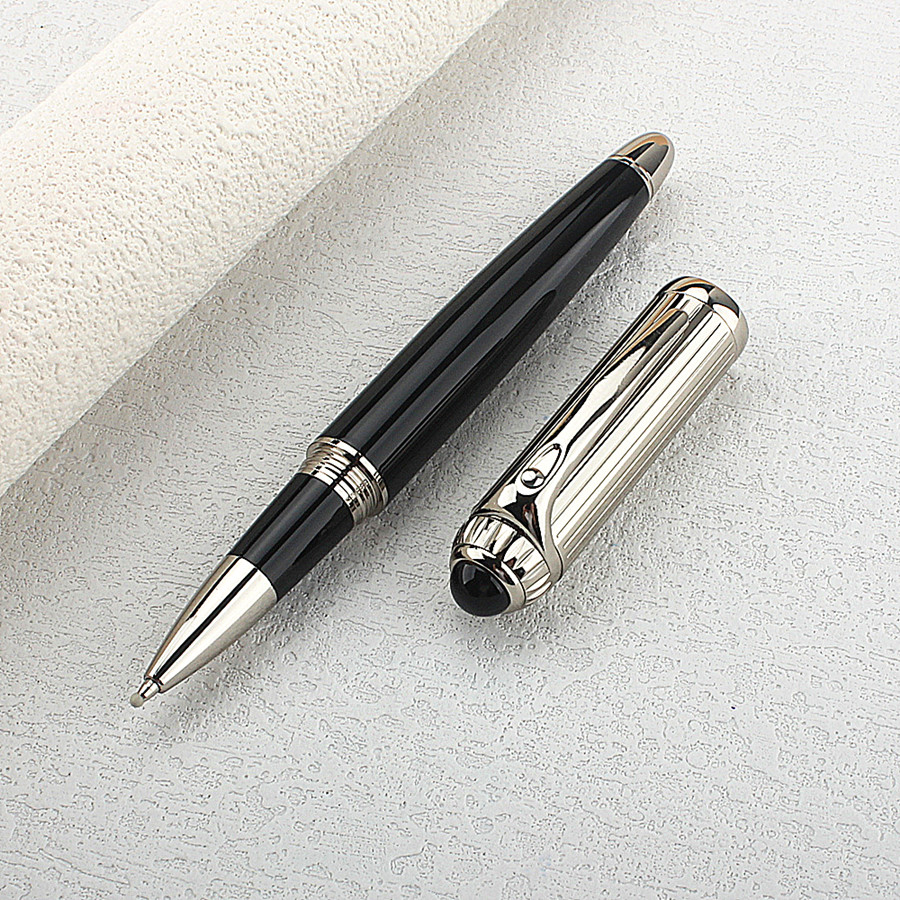 قلم حبر جاف معدني فاخر لوازم م - مراجعة Office Stationery Supply Business وسعره