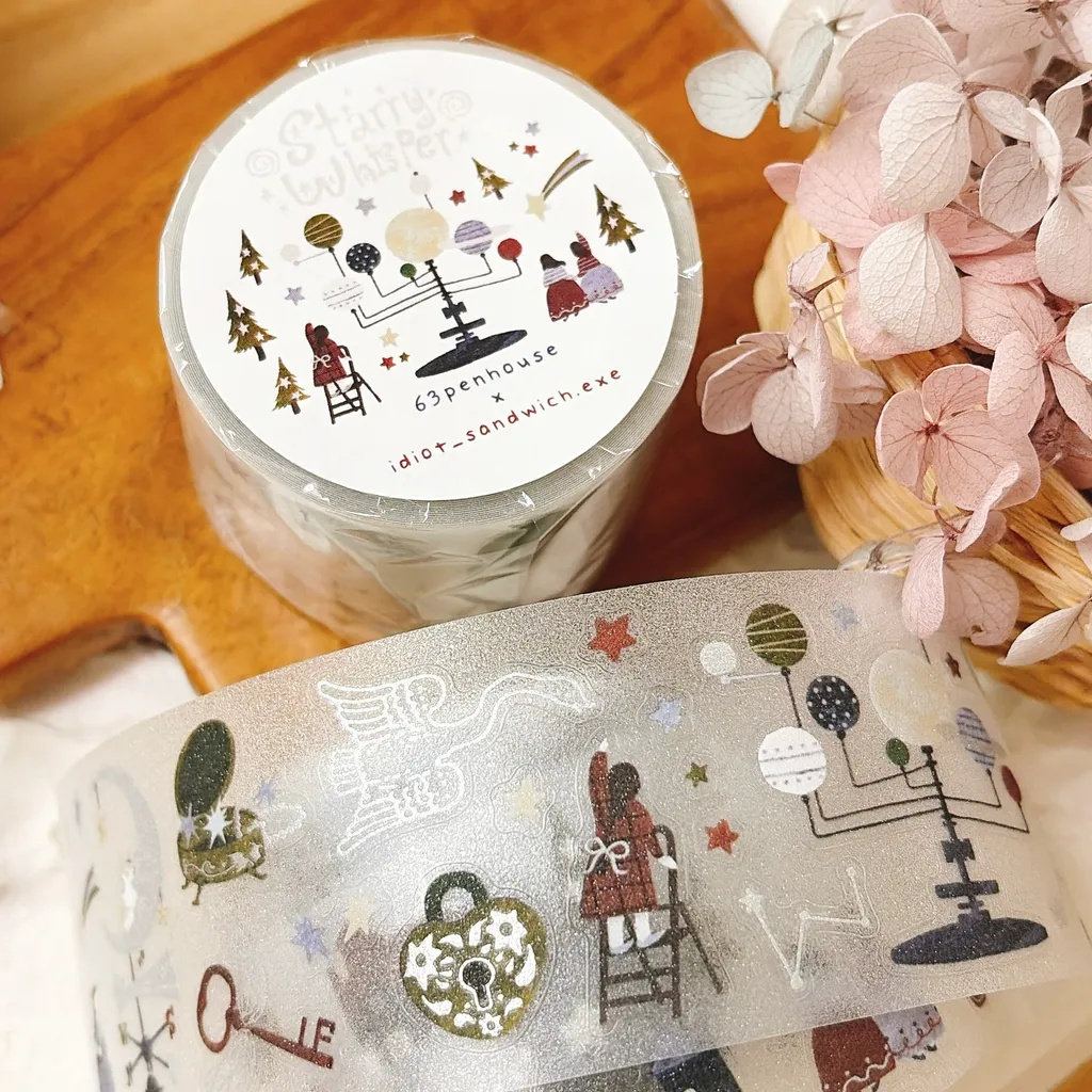 شريط ورق واشي 63penhouse Vinta - مراجعة Washi Tape Set وسعره
